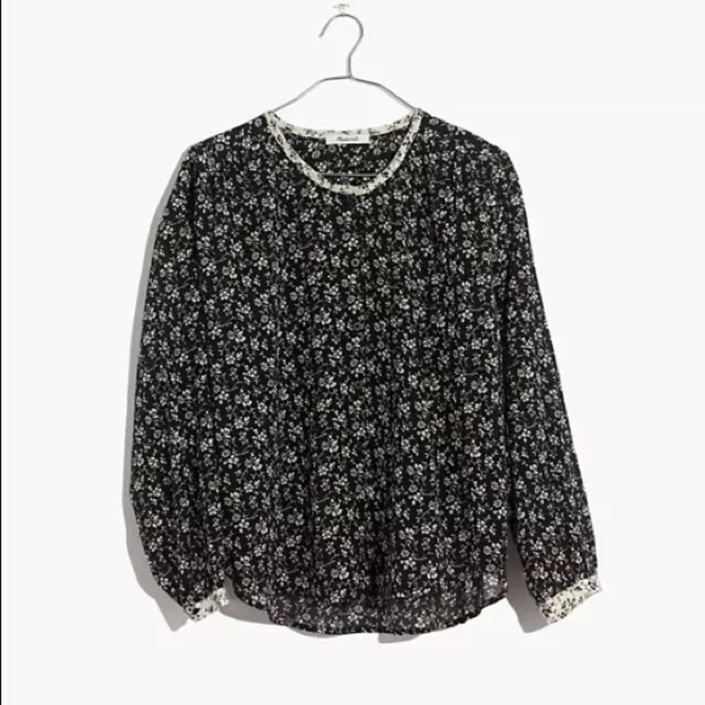 Madewell Print-Mix Meadow Shirt in Branch Floral